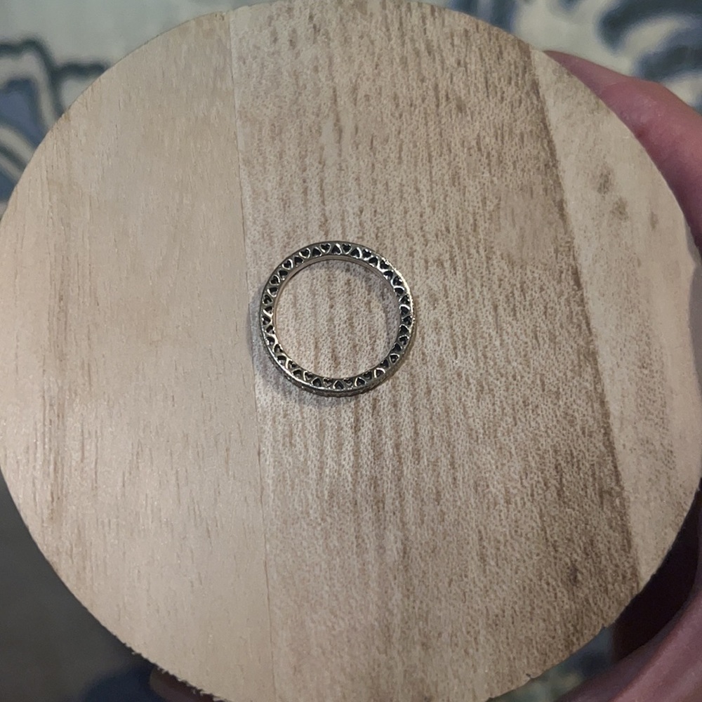 Pandora Radiant Hearts ring band size 5 - Picture 10 of 10